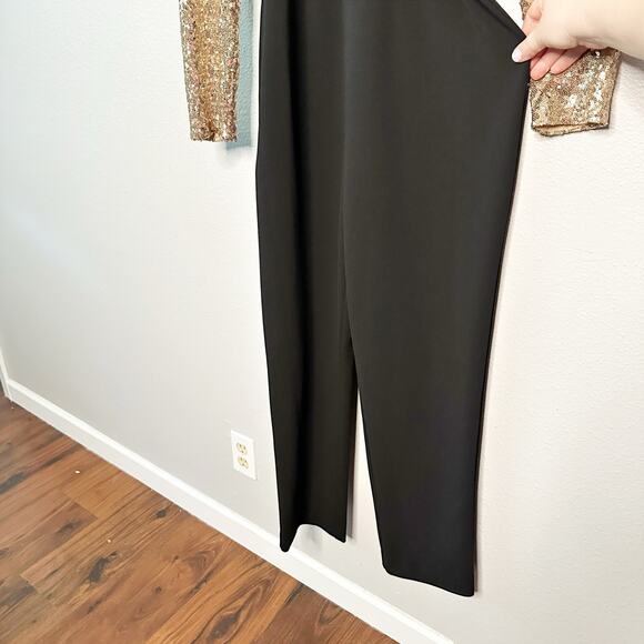 Lauren Ralph Lauren Gold Sequin Jumpsuit - Size 14 - NWT - Picture 6 of 16